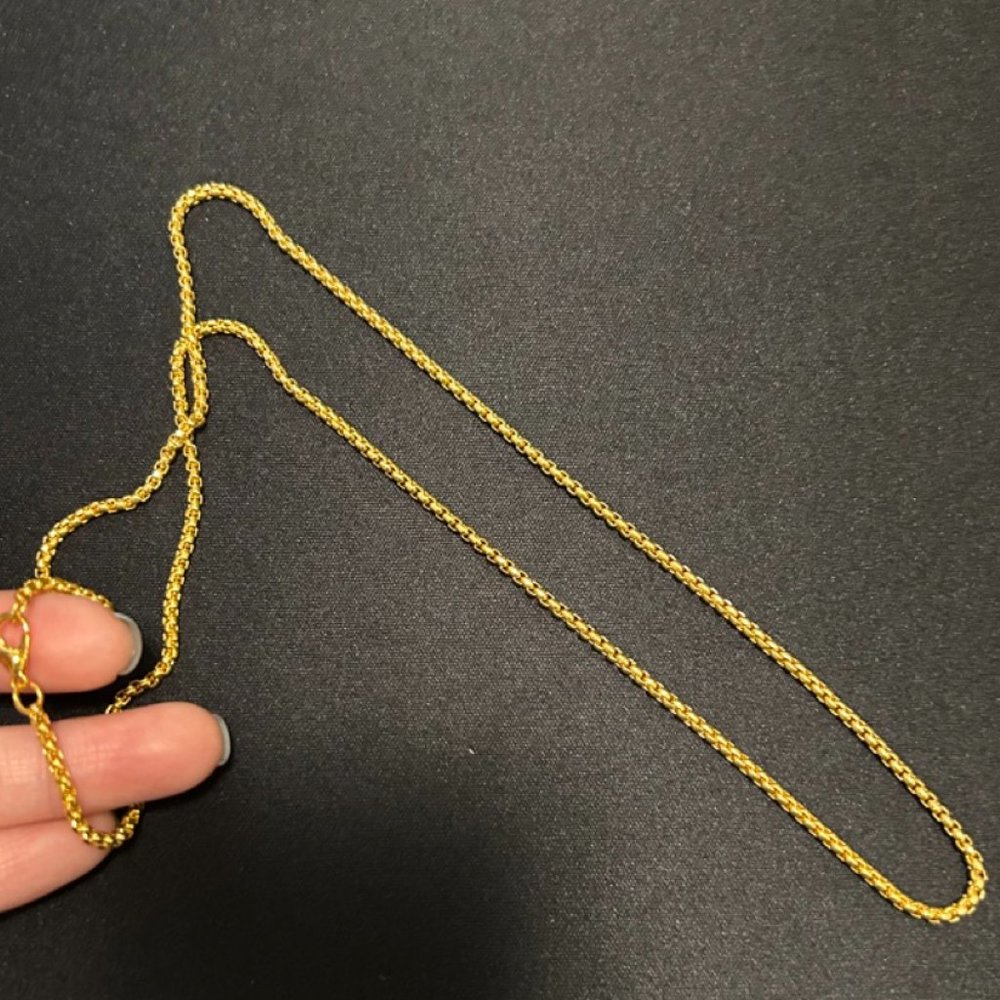 Gold Rope Chain // NEW - Picture 3 of 3